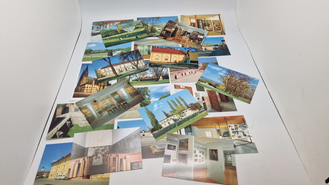 Samling diverse fotos Theresienstadt