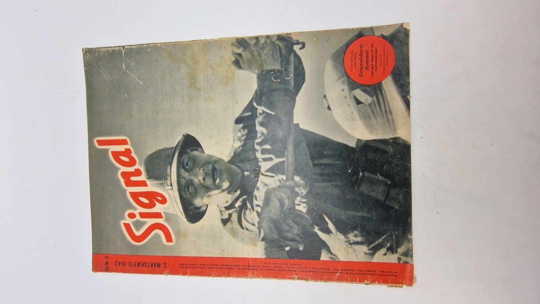 Originalt eks. af “Signal” på dansk, ww2