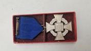 WW2 Tysk Treudienst 25 års medalje i æske. Original