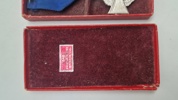 WW2 Tysk Treudienst 25 års medalje i æske. Original