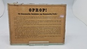 Originalt Oprop, nedkastet over store danske byer den 9 april 1940