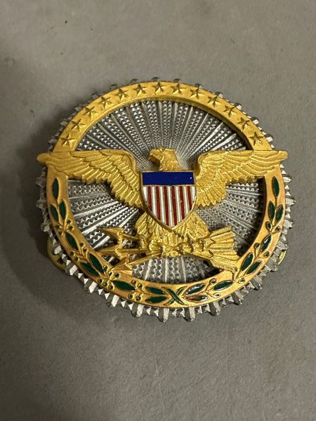 Originalt Sterling sølv Office of the Secretary of Defense Identification Badge