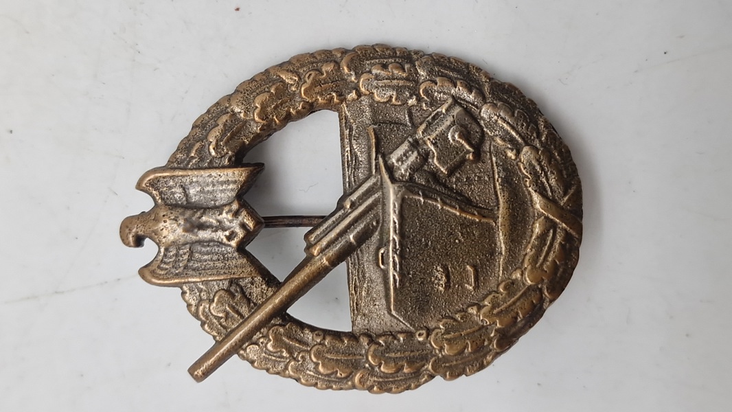 Küstenartillerie abzeichen - efterkrigs 