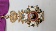 Originalt sjældent Belgisk kommandørkors (Leupold ordenen)