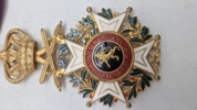 Originalt sjældent Belgisk kommandørkors (Leupold ordenen)