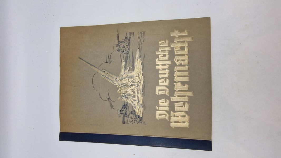 Die Deutsche Wehrmacht samlehæfte - originalt 