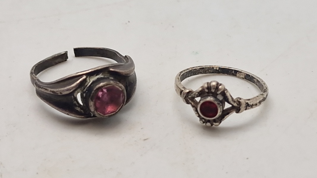 Fingerringe, sterlingsølv 925 