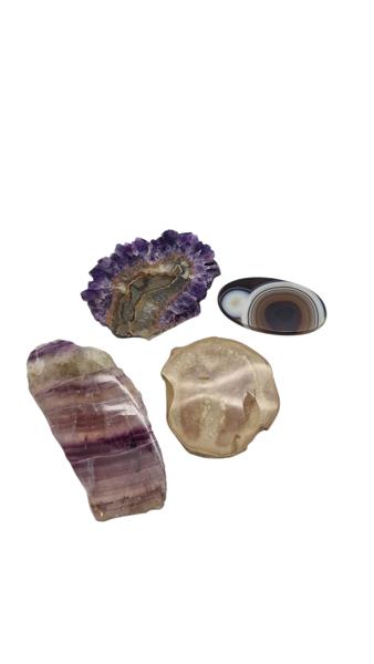 Skiveskåret krystaller 359 g