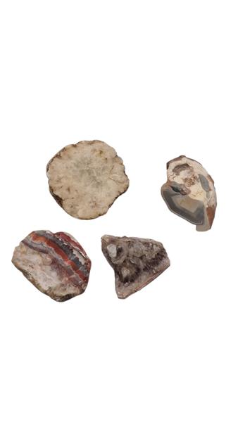 Blandet sten og krystaller 537 g