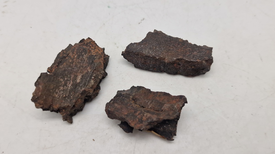 Originale granatsplinter fra Århus WW2 se beskrivelse