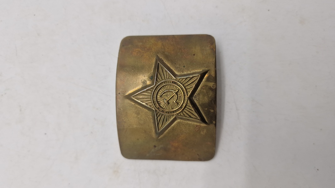 Originalt russisk bæltespænde 