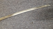 Nyere veludført Katana , med skarp klinge
