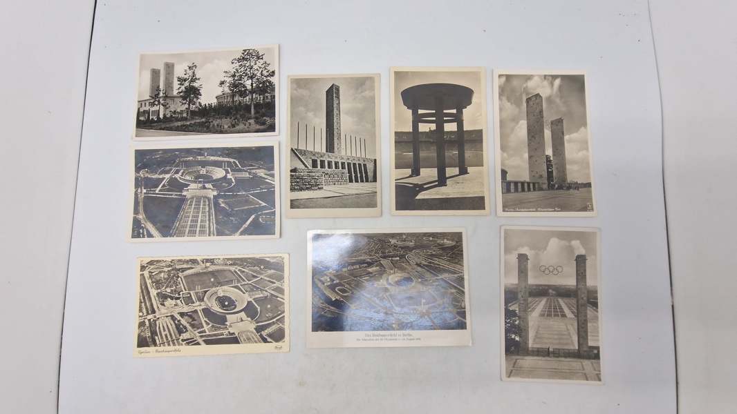 Samling originale postkort, olympiaden 1936