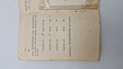 Originalt tysk ww1 militær pas 