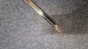 Nyere veludført Katana, med skarp klinge