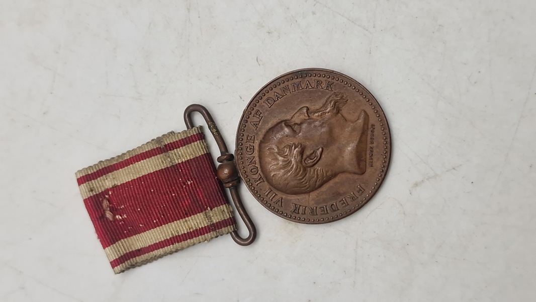 Original 1848-50 krigsdeltager medalje 