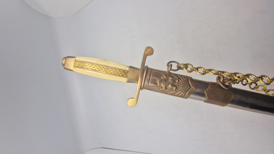 Original Bulgarsk officers dolk, 