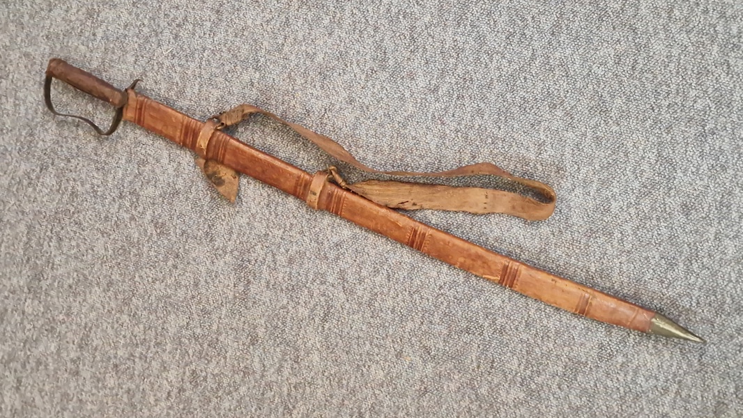 Originalt blankvåben fra Sudan 