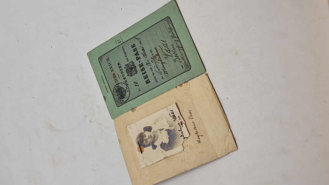 Originalt Deutsches Reich Reisepas