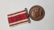 Original 1848-50 krigs deltager medalje 
