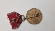 Original rumænsk "Medalje for Korstoget mod Kommunismen" fra Anden Verdenskrig. 
