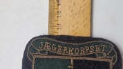 Originalt blazer mærke Jægerkorpset 