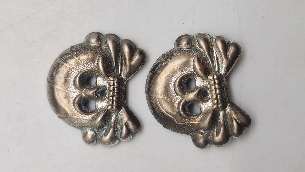 Tyske panser dødninge hoved, originale ?? 