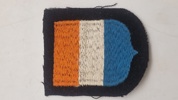 Originalt Sleeve Shield for Dutch Volunteers in the 23th Volunteer Panzer Grenadier Division "Nederland"