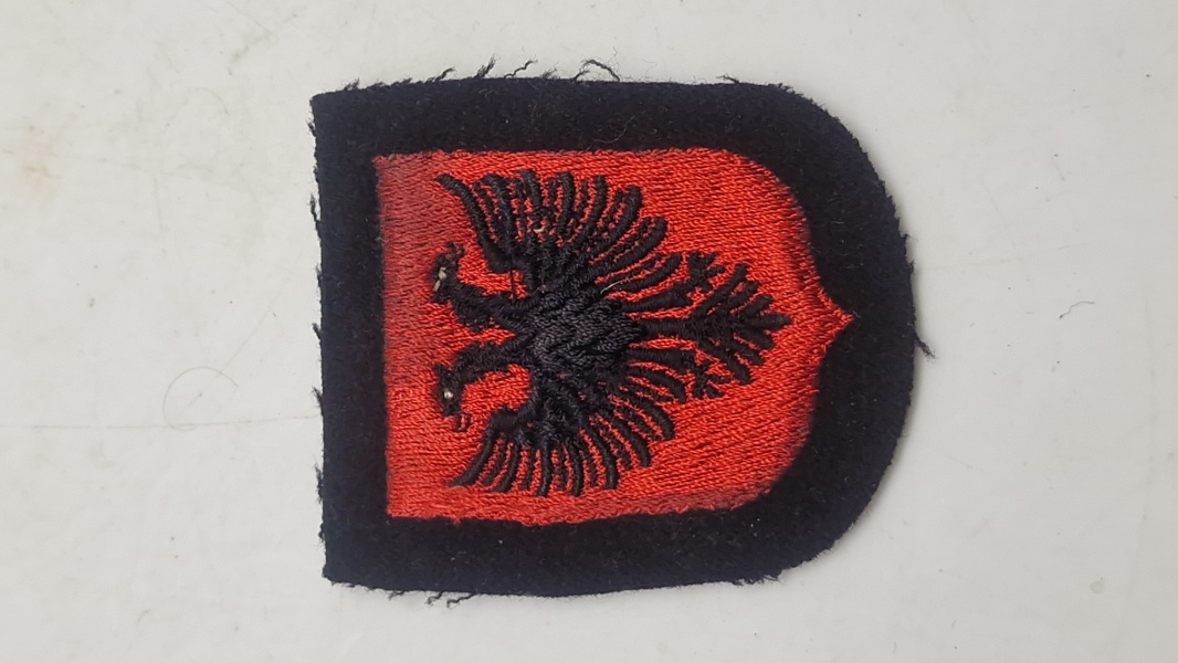 Originalt Albanian SS Volunteer Sleeve Shield