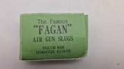 Original æske til “Fagan” hagl 