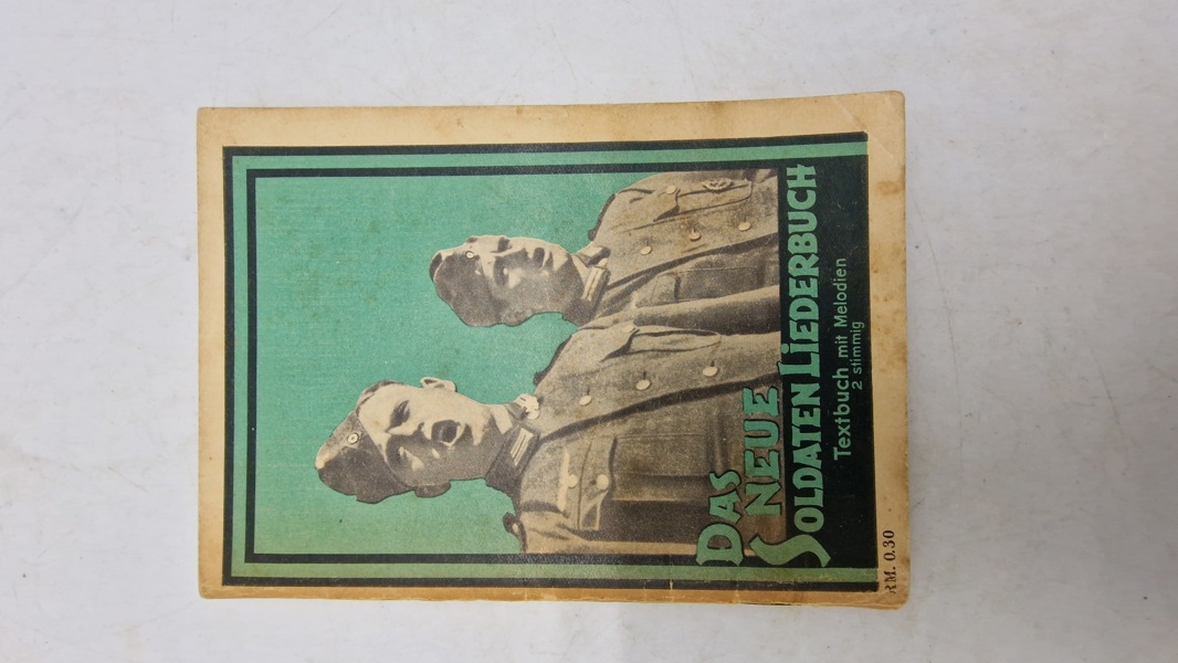 Originalt eks af  "Das Neue Soldaten Liederbuch“
