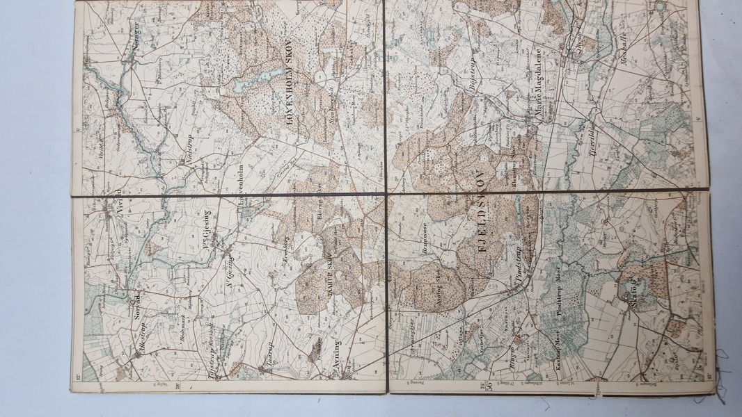 Originalt M23 hærkort 