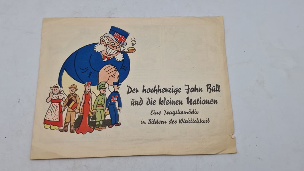 Originalt Tysk WW2 propaganda 