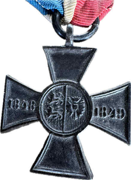 Originalt  Schleswig-Holstein - Jernkors for deltagelse i krigen 1848 - 1950