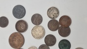 Samling originale tyske mønter 