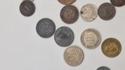 Samling originale tyske mønter 