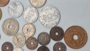 Samling originale danske mønter 