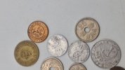 Samling originale danske mønter 