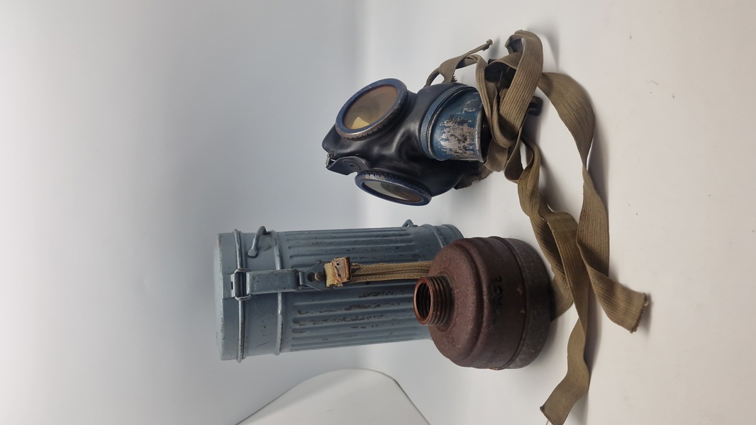 Kort M37 Gasmaske beholder KM 