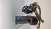 Kort M37 Gasmaske beholder KM 