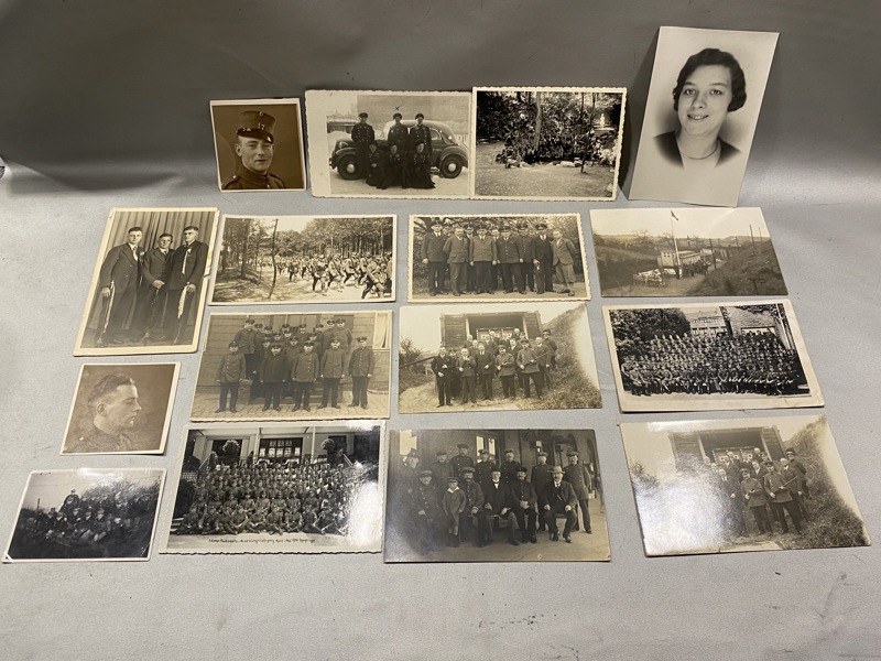 Samling originale tyske fotos - ww1/ww2