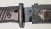 K.98 bajonet nummerens. 9038 g asw 41