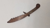 Papirkniv af granat og mønt souvenir 1 VK