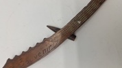 Papirkniv af granat og mønt souvenir 1 VK