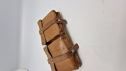 Original brun læder K.43 Magasintaske mærket Ros 44