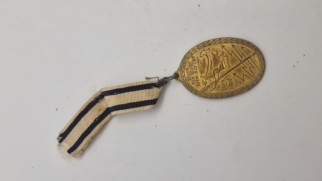 Original WWI Imperial German Kyffhauserbund 1918 Veterans Medal