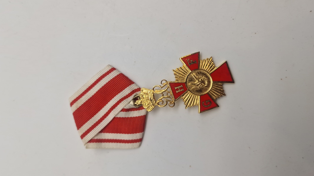 Original medalje for Garde Husar Foreningen