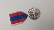 Original fransk forsvarsmedalje (Médaille de la Défense nationale)