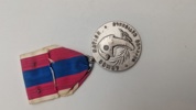Original fransk forsvarsmedalje (Médaille de la Défense nationale)