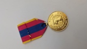 Original fransk nationale forsvarsmedalje (Médaille de la Défense nationale)
